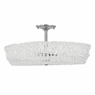 2235 Framburg Brocatto 4 Light Flush Mounts and Semi-Flush Mount