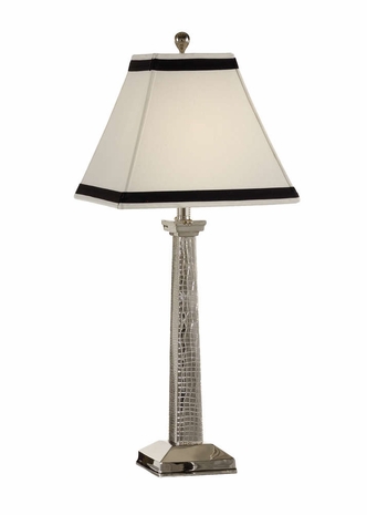 22356 Wildwood Lamps Gator Skin Column Lamp