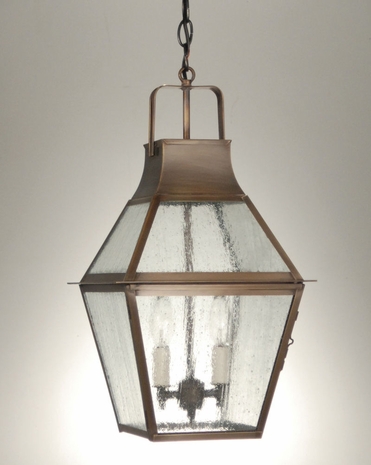 2242 Northeast Lantern Uxbridge (2) Light Candelabra Hanging Fixture With Multiple Glass & Finish Options
