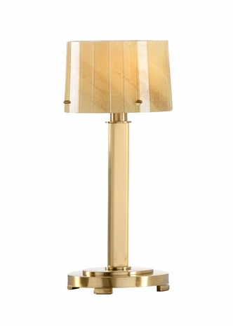 22431 Wildwood Lamps Oscar Lamp - Antique Brass Finish