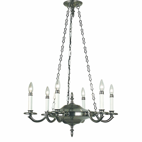 2256 Framburg Lighting Valencay 6 Light Dining Chandelier