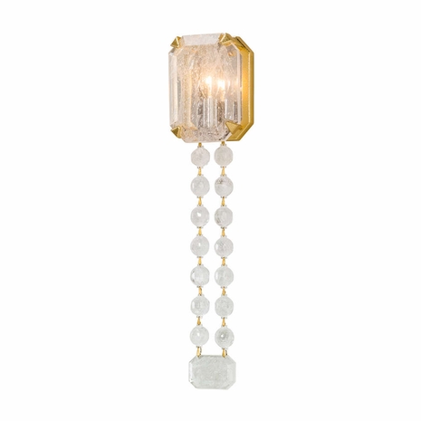 230-11-GL Corbett Lighting Alibi 1 Lt. Wall Sconce with Gold Leaf Finish