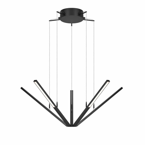 2300.25 Sonneman Starflex&reg; Architectural LED Pendant with Satin Black Finish