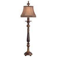 230315ST Fine Art Lamps 1 Light Castile 38.75" Console Lamp with Bronze Finish