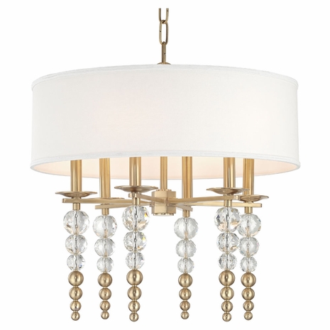 2324 Hudson Valley Persis 6 Light Pendant