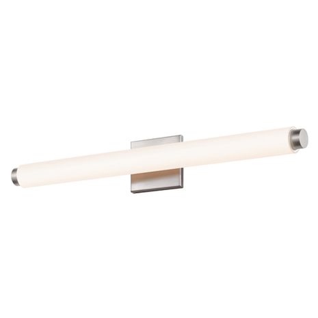 2431.13-DT Sonneman Tubo Slim LED Bath 24" LED Bath Bar with Satin Nickel Finish