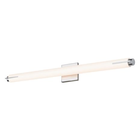 2432.01-ST Sonneman Tubo Slim LED Bath 32" LED Bath Bar with Polished Chrome Finish