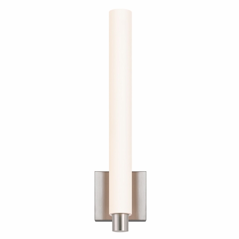 2442.13-DT Sonneman Tubo Slim LED Bath 18" LED Sconce with Satin Nickel Finish