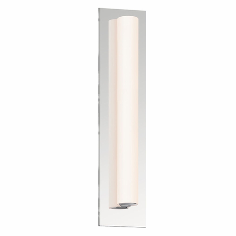 2443.01-FT Sonneman Tubo Slim LED Bath 18" LED Panel Sconce with Polished Chrome Finish