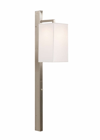 25030 Wildwood Lamps Narrow Wall Sconce Nickel