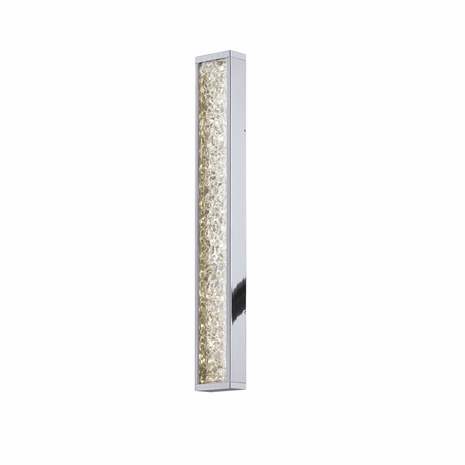 2557.01 Sonneman Dazzle Slim Bath 18" LED Bath Bar with Polished Chrome Finish