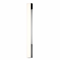 2594.01 Sonneman Solid Glass Bar Bath 32" LED Bath Bar with Polished Chrome Finish