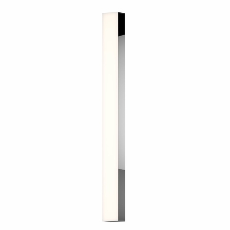 2594.01 Sonneman Solid Glass Bar Bath 32" LED Bath Bar with Polished Chrome Finish