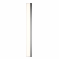 2594.13 Sonneman Solid Glass Bar Bath 32" LED Bath Bar with Satin Nickel Finish