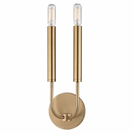 2600 Hudson Valley Gideon 2 Light Wall Sconce