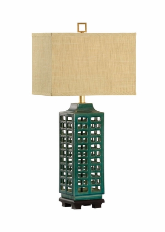 26082-2 Wildwood Lamps Khai Lamp-Jade
