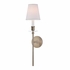 261 Hudson Valley Urbana 1 Light Wall Sconce W/White Shade