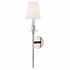 261 Hudson Valley Urbana 1 Light Wall Sconce W/White Shade