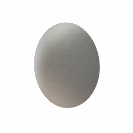 2630.13 Sonneman Fontanna Architectural Shield LED Sconce with Satin Nickel Finish