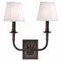 2702 Hudson Valley Lombard 2 Light Wall Sconce