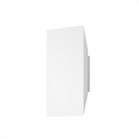 2716.98-WL Sonneman Chamfer Inside-Out LED Sconce with Textured White Finish
