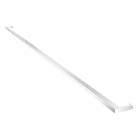 2814.16-8 Sonneman Thin-Line Architectural 8' LED Indirect Wall Bar with Bright Satin Aluminum Finish