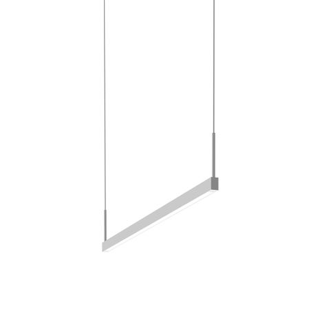 2818.03-3 Sonneman Thin-Line Architectural 3' Two-Sided LED Pendant with Satin White Finish