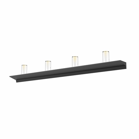 2853.25-SC Sonneman Votives Systems 4' LED Wall Bar with Satin Black Finish