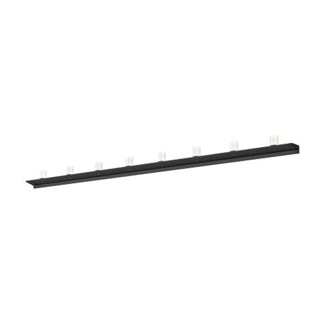 2855.25-SW Sonneman Votives Systems 8' LED Wall Bar with Satin Black Finish