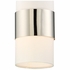 290-PN Crystorama Libby Langdon Grayson 1 Light Polished Nickel Mini Pendant
