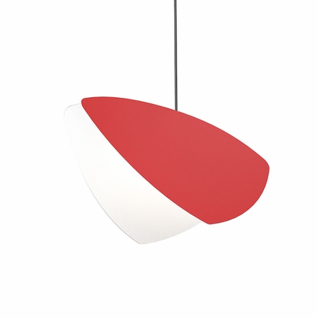 2901.25-BR Sonneman Papillons Sculptural LED Pendant with Satin Black Finish