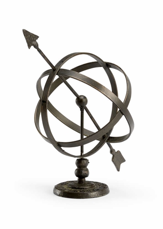 291978 Wildwood Lamps Armillary - Cast Iron Finish