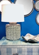 292545 Wildwood 6in. Cast Aluminum Contemporary Tray with Hand Finished Finish