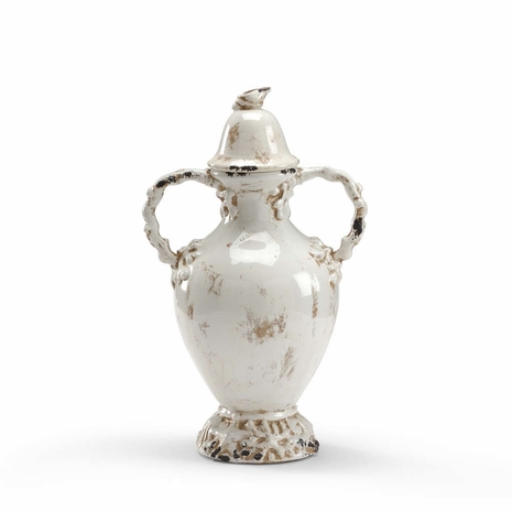 292595 Wildwood Lamps Covered Vase with Handles