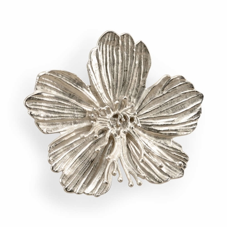 292647 Wildwood Lamps Flower Tray Ornament - Textured Finish Finish