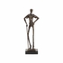293875 Wildwood 12in. Metal Musing Golfer with Old Bronze Finish