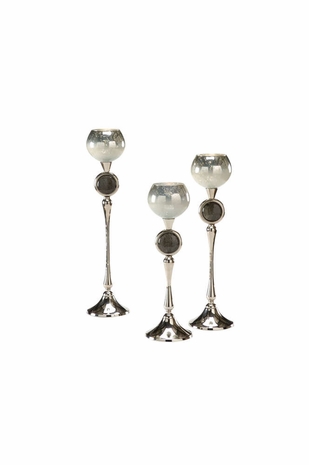 294368 Wildwood Lamps Palacio Candlecups (Set of 3)