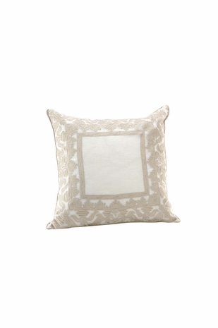 294736 Wildwood Lamps Brocade Embroidered Pillow
