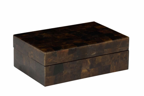 295616 Cheryl Luckett 4in. Plywood/Penshell Box Step with Natural Brown Finish