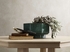 295808 Denise Mcgaha 8in. Ceramic Markus Bowl with Marine Reactive Glaze Finish