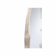 295838 Denise Mcgaha Timber Oval Mirror