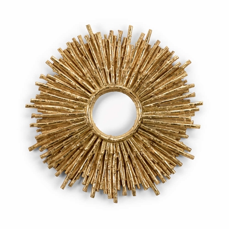 296142 Wildwood Lamps Twiggy Mirror - Gold