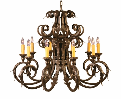 2A01-0810-42-1TR 2nd Ave Lighting Serratina Chandelier