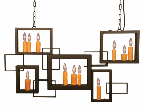 2A01-0914-48 2nd Ave Lighting Kai Chandelier