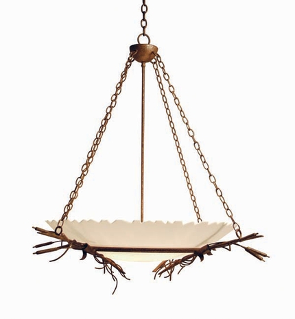 2A05-0645-48 2nd Ave Lighting Cattail Pendant