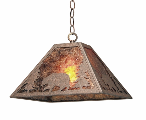 2A05-0832-14 2nd Ave Lighting Bear Creek Pendant