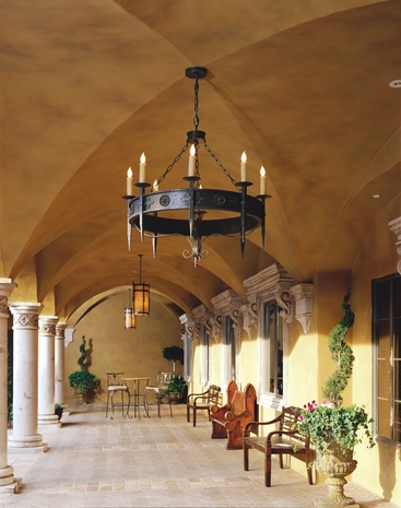 2A871019-42 2nd Ave Lighting Calandra Chandelier