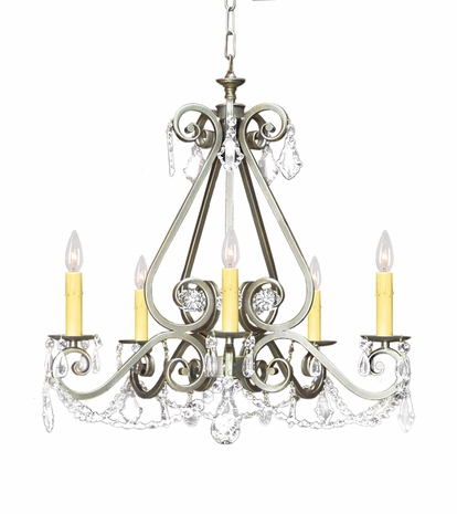 2A871148-26-X 2nd Ave Lighting Adrianna Chandelier W/crystal