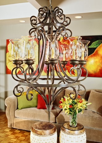 2A871185-3 2nd Ave Lighting Symen Chandelier