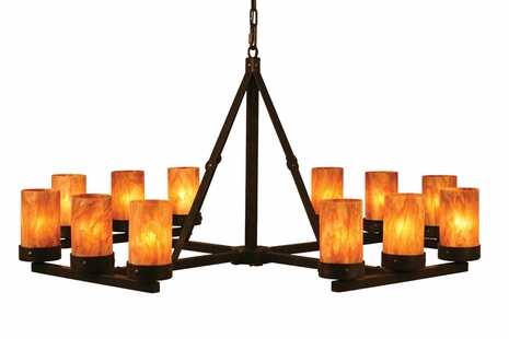 2A871195-48 2nd Ave Lighting Parker Chandelier